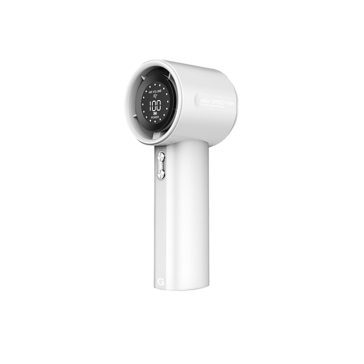 Y-PFN01-5 Portable Rechargeable Fan Grey