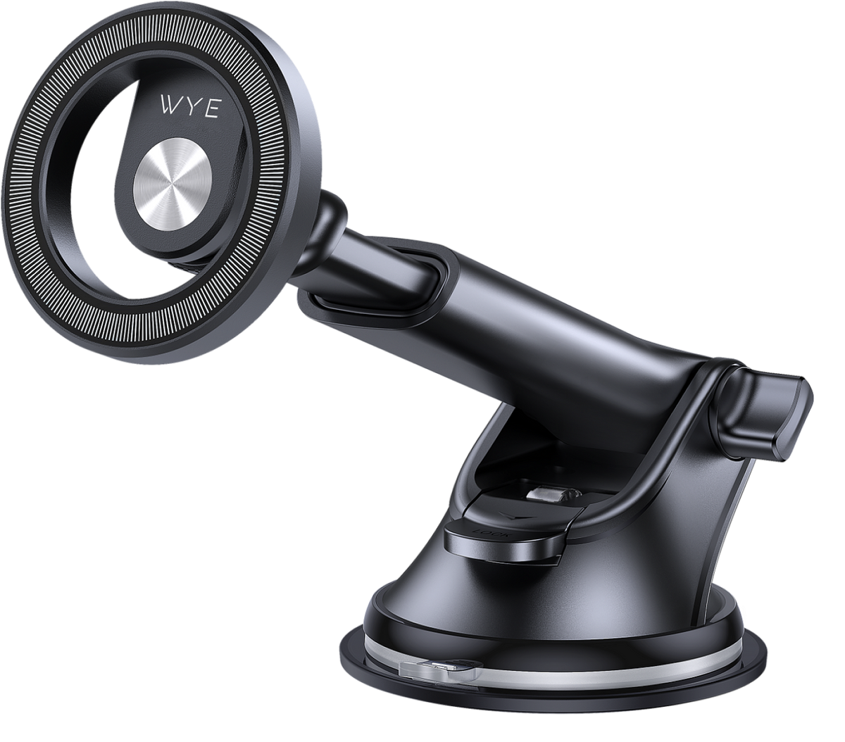 Magnetic Dashboard & Windshield Phone Mount Black