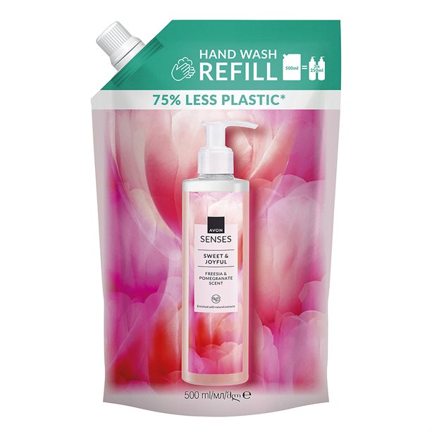 Senses Lemon Burst Hand Wash Refill 500ml