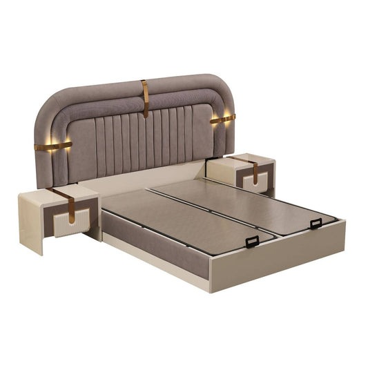 Wholesale Zurich Bed Frame With Headboard