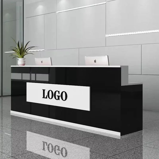 Office Design Reception Desks BeautyModern Checkout Counter Reception Desks Luxury Salon Mostrador Negocio Commercial Furniture